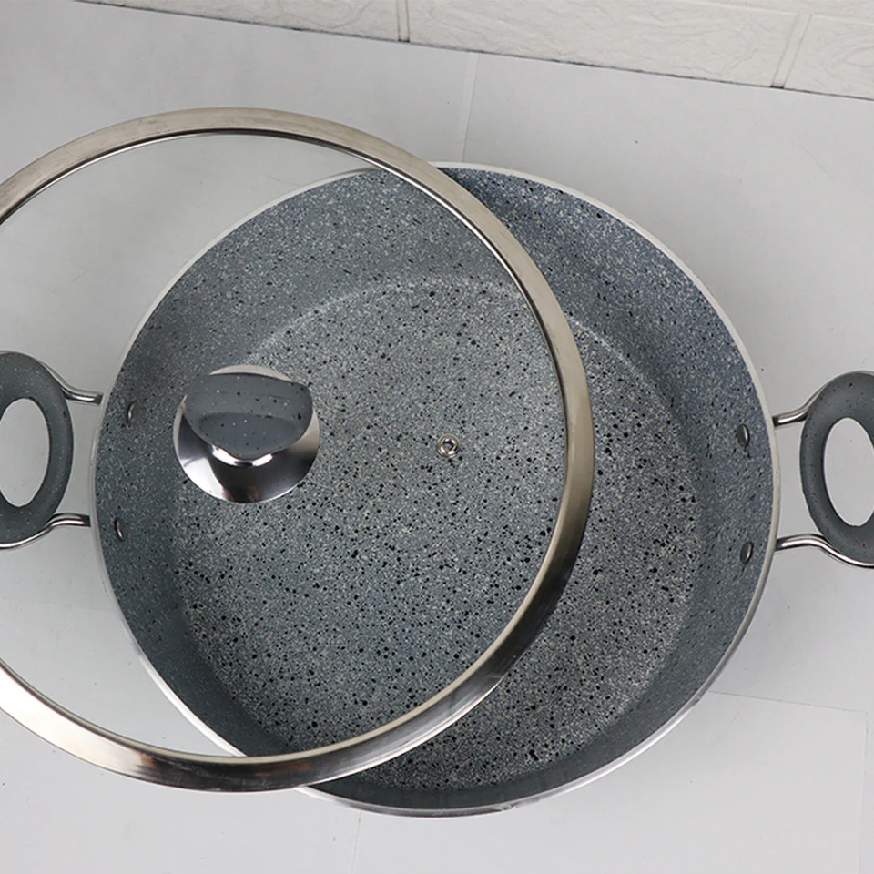 Non Stick Marble Coated Signature Wok (Karahi) 28cm