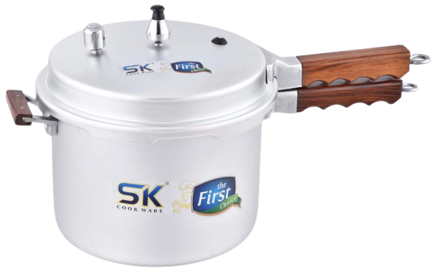 Rose Wood Pressure Cooker with Easy Grip Handles 5, 7, 9, 11 litr