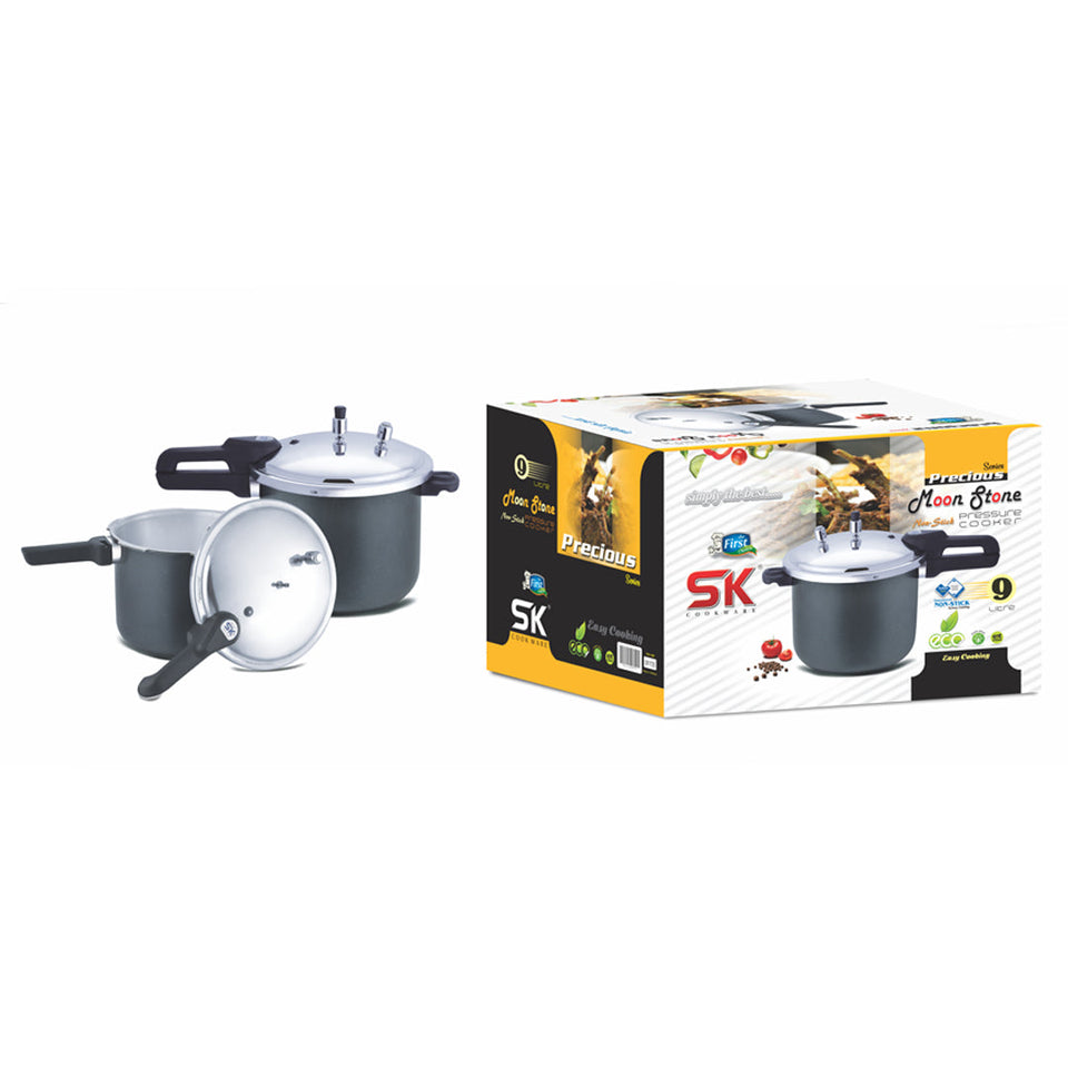 Moon Stone Non Stick (Aluminum) Pressure Cooker 9, 11 litr