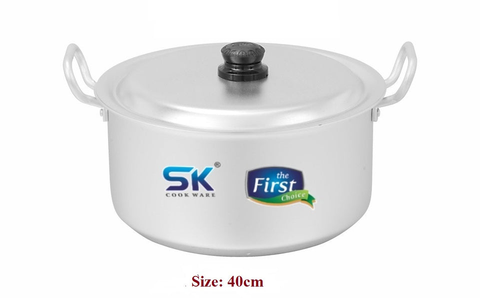 Cookware anodized casserole single piece with handle Cooking Pot all sizes