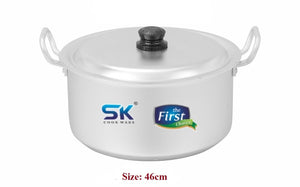 Cookware anodized casserole single piece with handle Cooking Pot all sizes