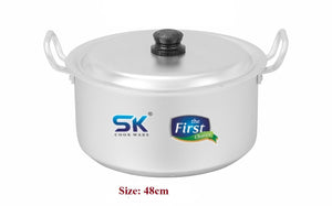 Cookware anodized casserole single piece with handle Cooking Pot all sizes