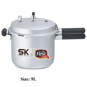 Cool Aswad Pressure Cooker with Easy Grip Handles 5, 7, 9, 11 litr