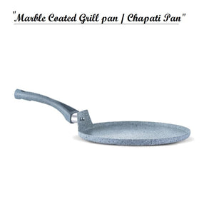 Non-Stick Marble Coated Grill Pan / Chapati Pan 30 cm