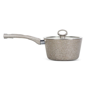 20 Pieces Marble Coated Gift Pack Signature PLUS Cookware Set - Beige