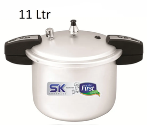 Shandler Aluminum Commercial Pressure Cooker 5, 7, 9, 11, 13, 15, 18L
