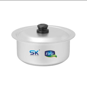 Cookware Anodized Round Casserole single piece Cooking Pot all sizes