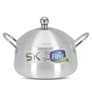Belly Pot Casserole cookware aluminum heavy weight