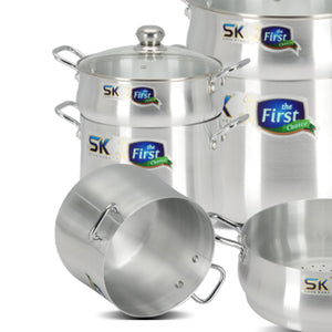Metal Finish Couscousera Steamer Set