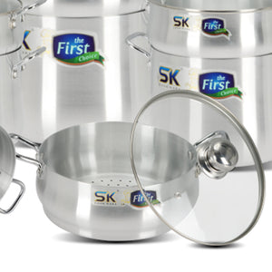 Metal Finish Couscousera Steamer Set